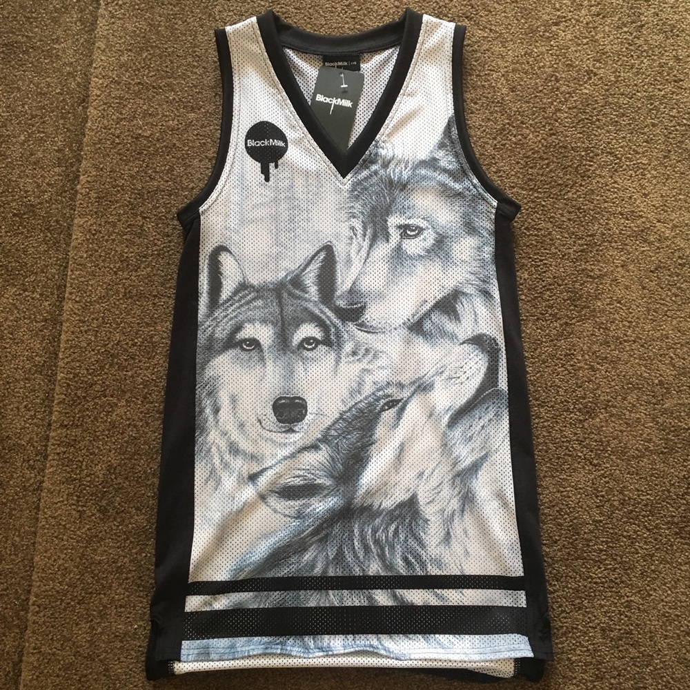 Blackmilk Wolves Shooter - NWT - XXS